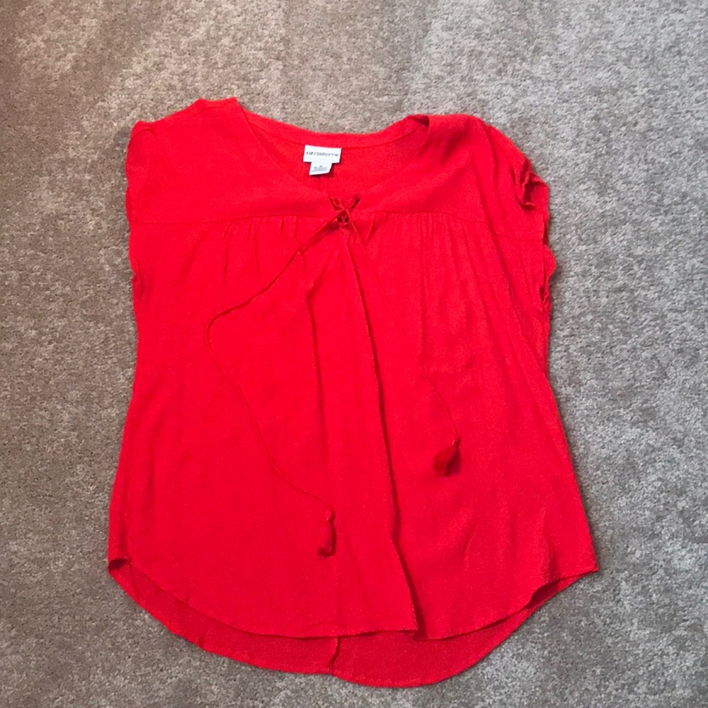 Red-Orangish Blouse